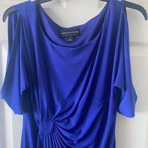 Cobalt Blue Knee length dress